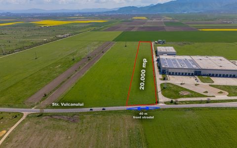 Teren industrial 20.000 mp langa WDP Industrial Park Codlea | 43 €/mp