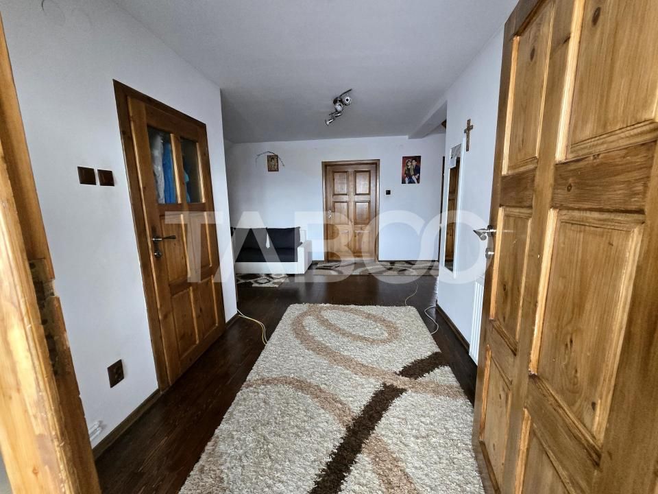 Casa mobilata de vanzare 150 mpu teren 450 mp garaj Piata Cluj Sibiu – fotografia 20 din 22