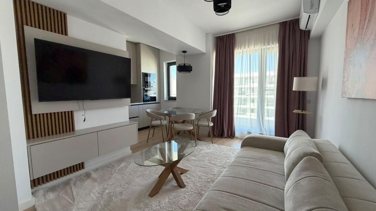 Apartament 2 camere, balcon 11 mp, încălzire geotermală – First Estates Pipera – fotografia 1 din 20