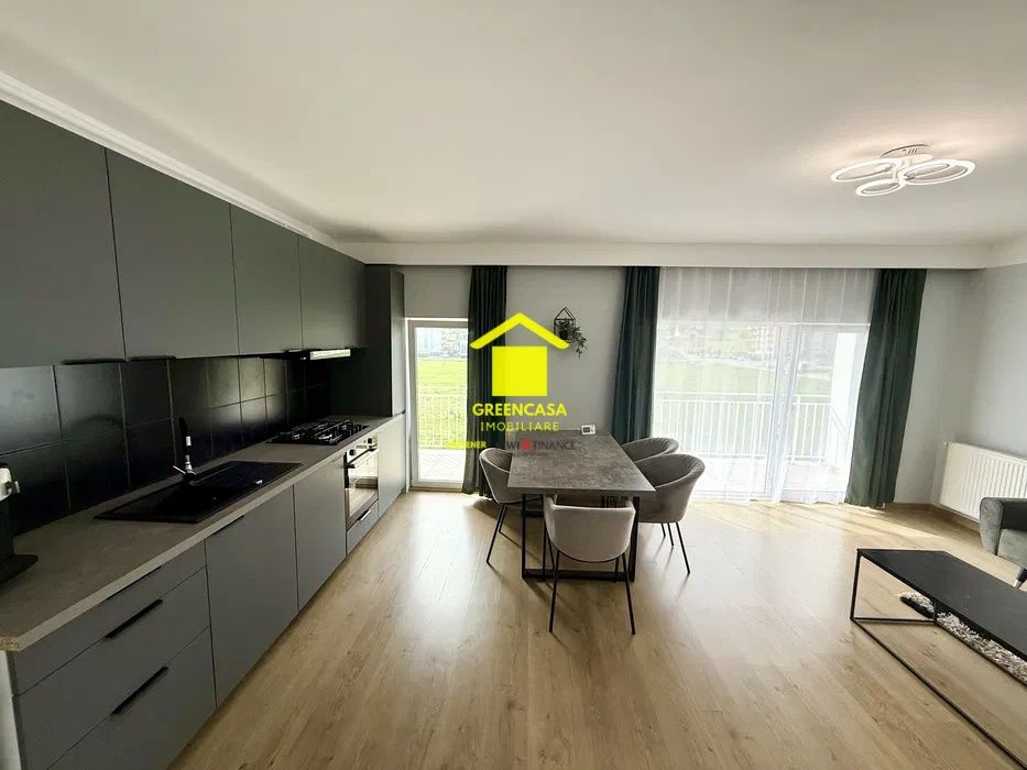 Apartament modern, 2 balcoane, zona Porii, Floresti – fotografia 1 din 8