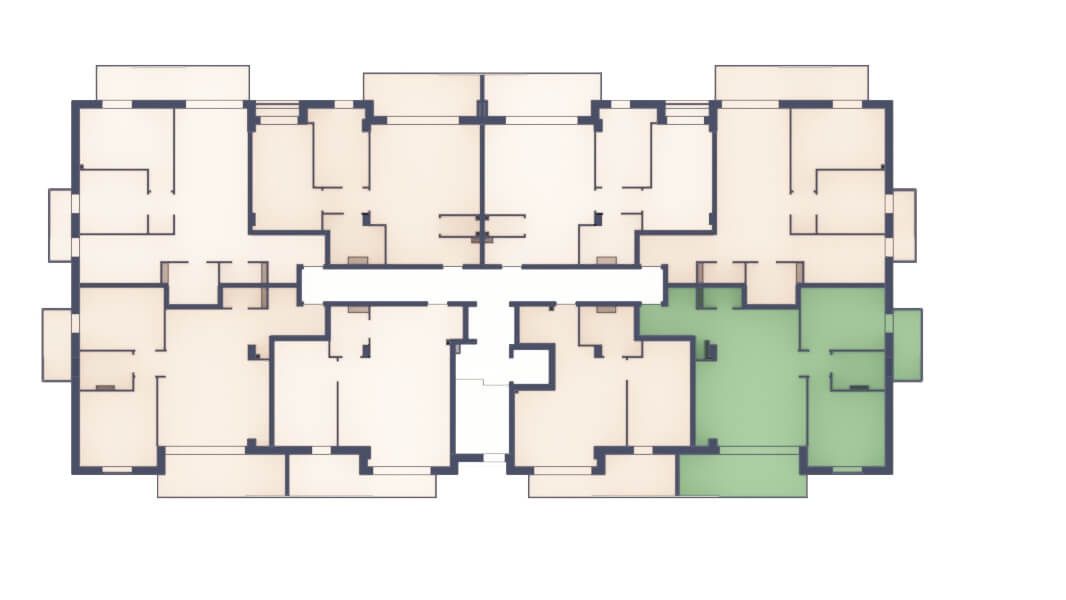 Apartament 3 camere, etaj 1, intabulare vara 2026 – fotografia 4 din 5