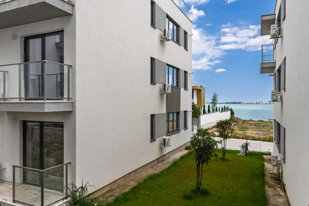 Apartament 3 camere la etajul 2 | Terasa privata 70m | Vedere frontală spre Lac – fotografia 21 din 26