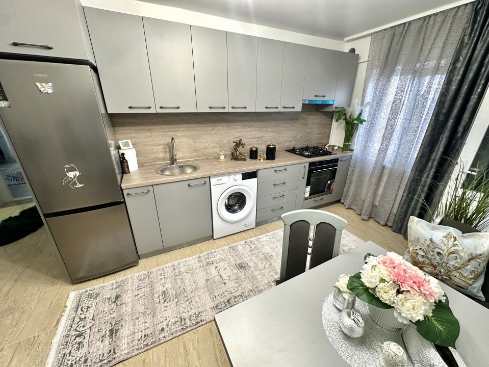 Apartament 2 camere Deco 57 mp. 2 Balcoane Boxa Finisat Mobilat SubStadion – fotografia 53 din 57