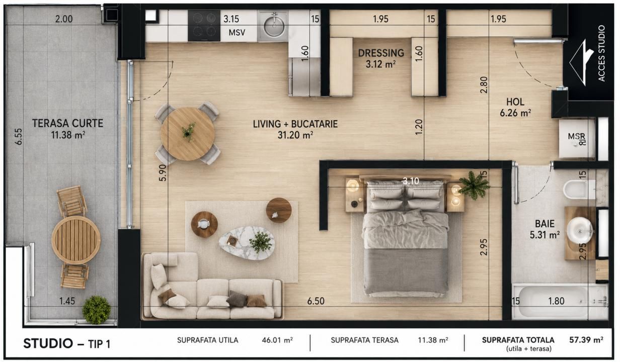 Gemina by the Lake | Studio Premium | Pipera Plaza | Rond OMW – fotografia 4 din 29