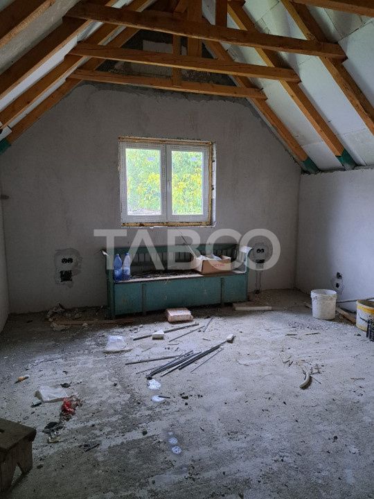 Casa de vanzare individuala cu 500 mp teren liber Gusterita Sibiu – fotografia 5 din 9