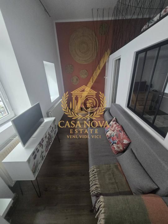 Apartament ultracentral cu 3 camere, mezanin și terasă – strada Barițiu – fotografia 2 din 11