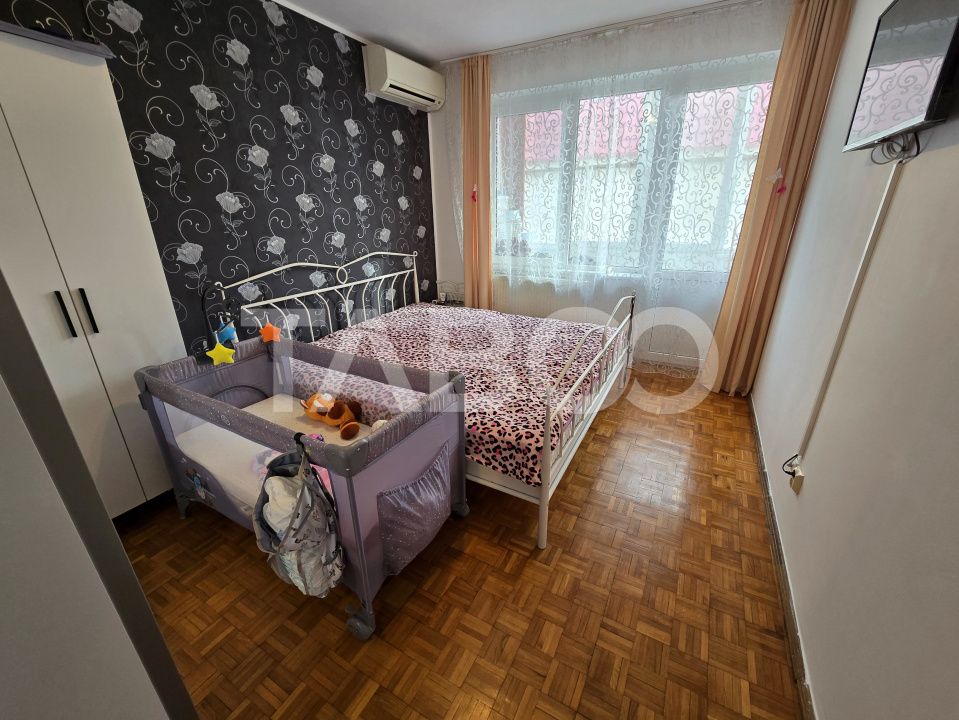 Apartament 2 camere de vanzare mobilat cu balcon in Terezian Sibiu – fotografia 3 din 14