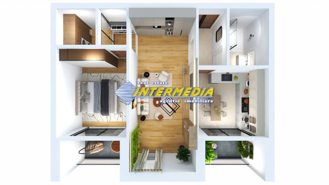 Apartament 2 camere BLOC NOU Cetate Balcon Boxa Clima Parcare Finisat la cheie – fotografia 4 din 15