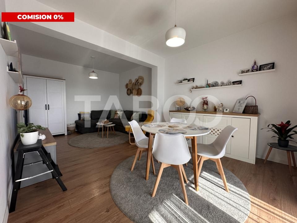 Apartament de vanzare 2 camere decomandat mobilat si utilat Piata Cluj – fotografia 1 din 17