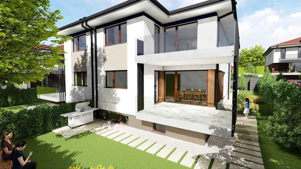 Teren 600 mp cu autorizație pentru duplex, PUZ nou și toate utilitățile – fotografia 1 din 2