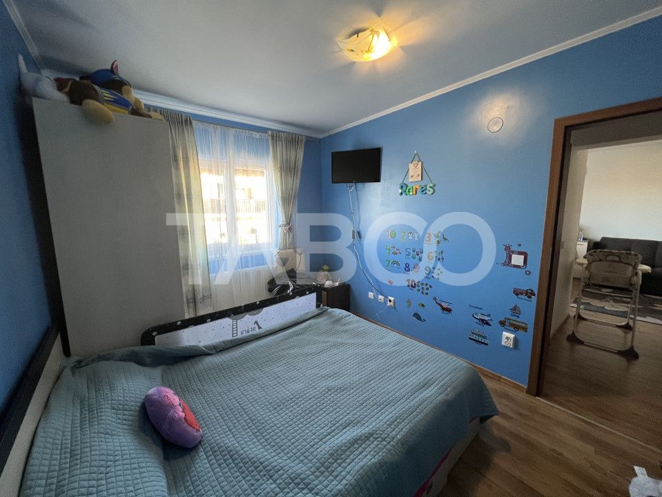 De vanzare apartament 3 camere 2 bai 2 balcoane Turnisor Sibiu – fotografia 2 din 9