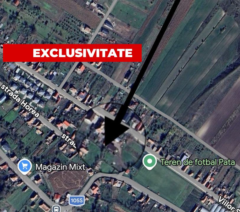 Teren intravilan de vânzare 1.483 mp în centrul satului Pata Cluj – fotografia 1 din 6