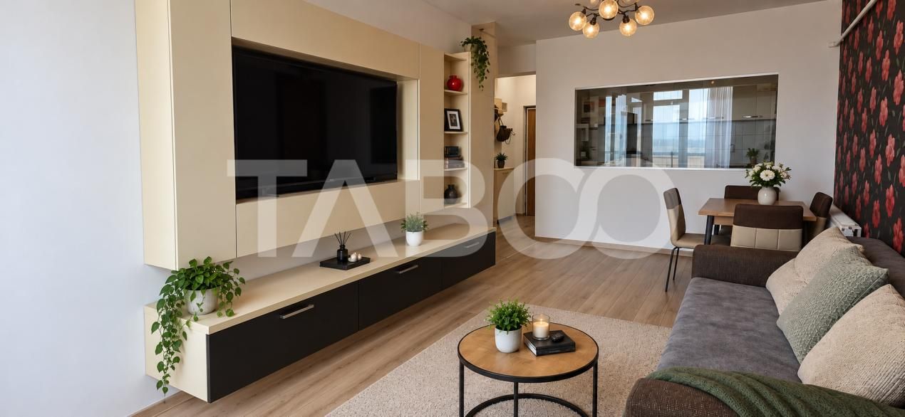 Apartament modern de vanzare 2 camere balcon lift  Doamna Stanca – fotografia 1 din 14