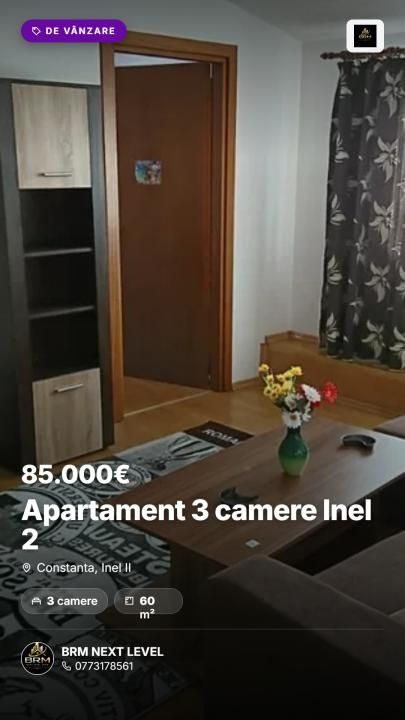 Apartament 3 camere Inel 2 – fotografia 1 din 7