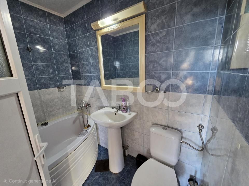 Apartament 3 camere de vanzare mobilat utilat in zona Lupeni din Sibiu – fotografia 6 din 9