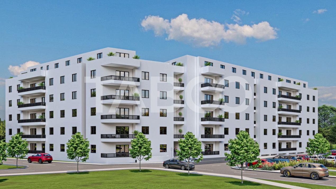 Apartament decomandat 3 camere 2 bai 83 mpu 2 balcoane Sibiu Rahovei – fotografia 15 din 18