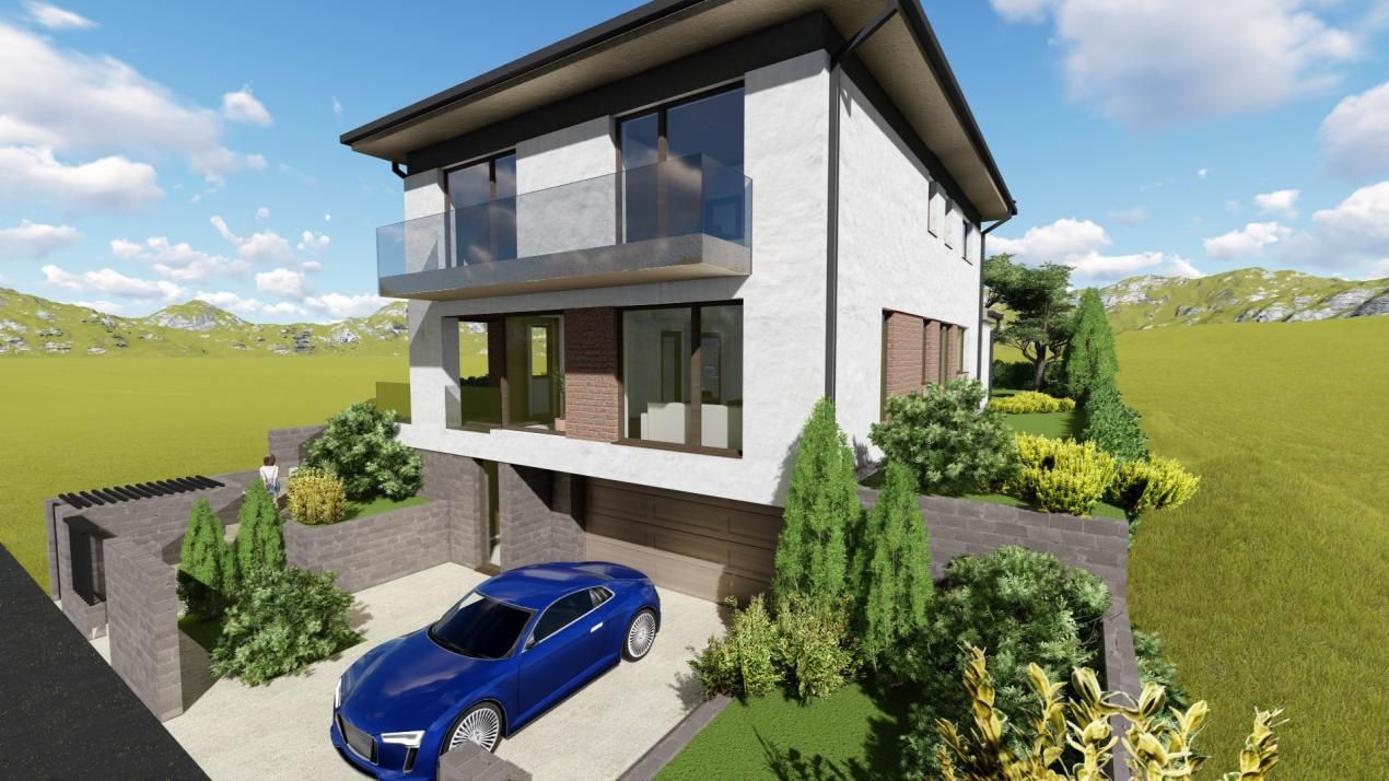 Casă individuala nZEB, 230 mp utili și teren generos de 400 mp – fotografia 1 din 17
