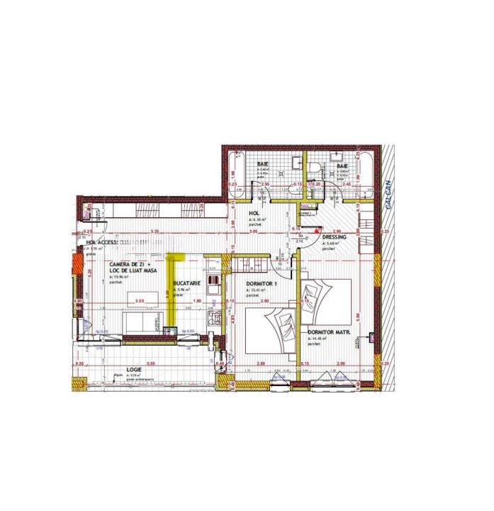 Apartament 3 camere cu potential rezidential si profesional,  Floresti – fotografia 13 din 13