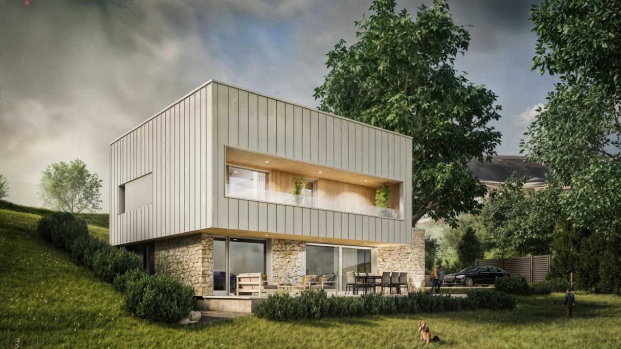 Casă modernă cu panoramă, 172 mp utili și teren de 620 mp | Popești Deal – fotografia 2 din 12
