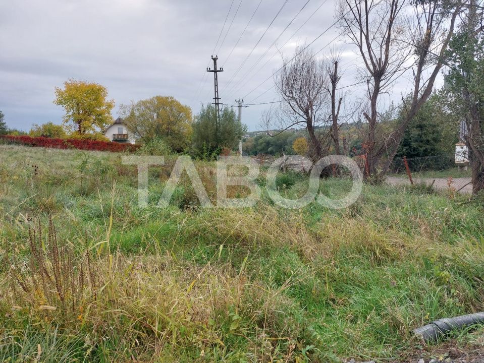 Teren intravilan 507 mp deschidere 17 m PUZ aprobat Cisnadioara Sibiu – fotografia 4 din 5