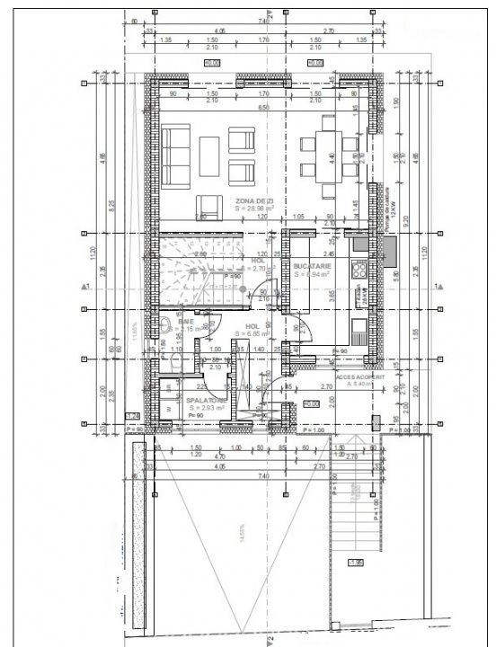Casa individuala Jucu de Sus, garaj+2parcari, 3 dormitoare, 3 bai, gradina – fotografia 12 din 14