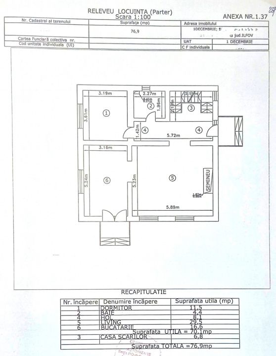Casă modernă 2020, teren 450 mp - 1 Decembrie – fotografia 18 din 19