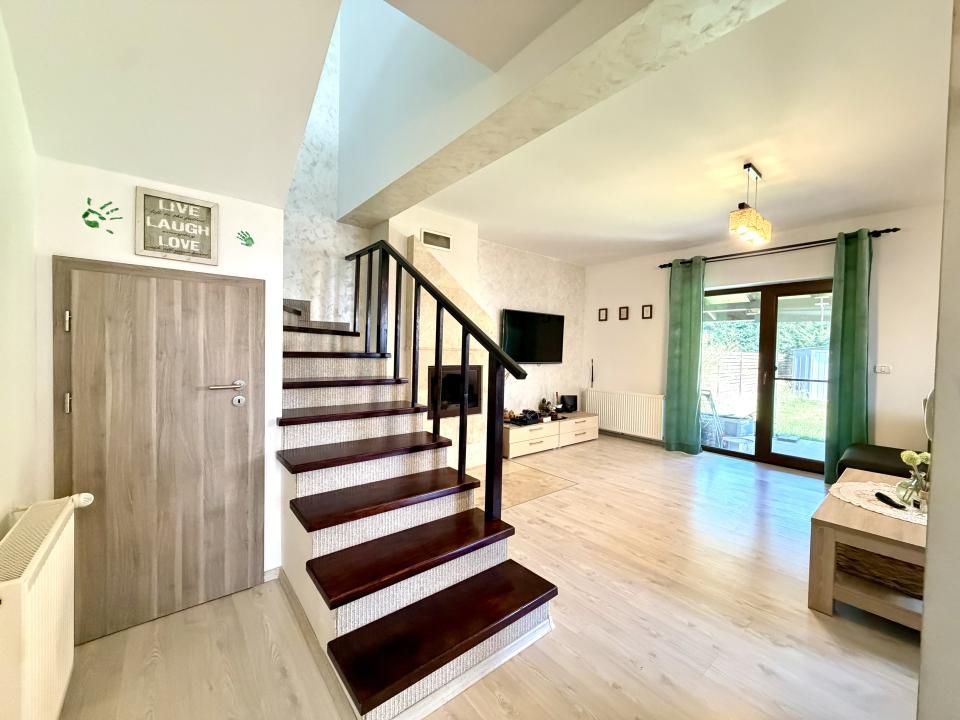 Duplex cu perete dublu, 108 mp utili, 303 mp teren - Dumbravita, zona Kaufland – fotografia 4 din 16