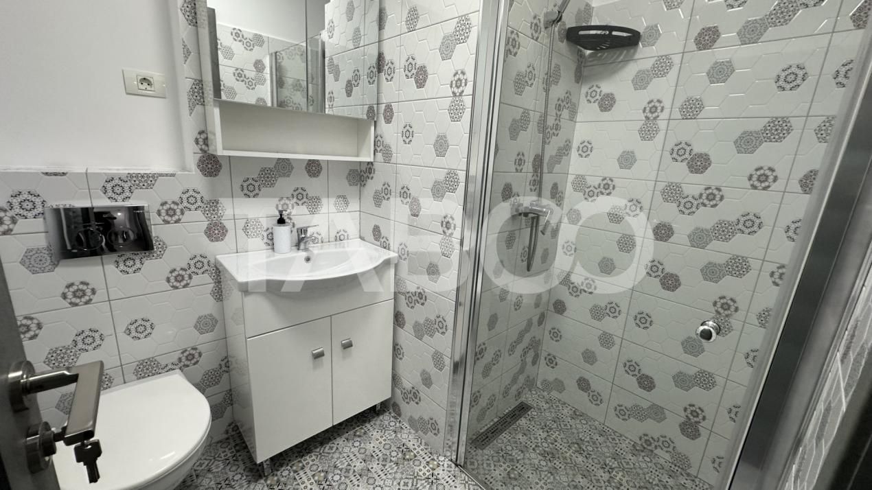 Apartament 2 camere modern bloc cu lift parcare zona Piata Cluj Sibiu – fotografia 7 din 7