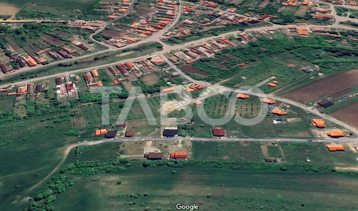 Teren intravilan 662 mp cu priveliste catre Hamba Sura Mare – fotografia 1 din 4