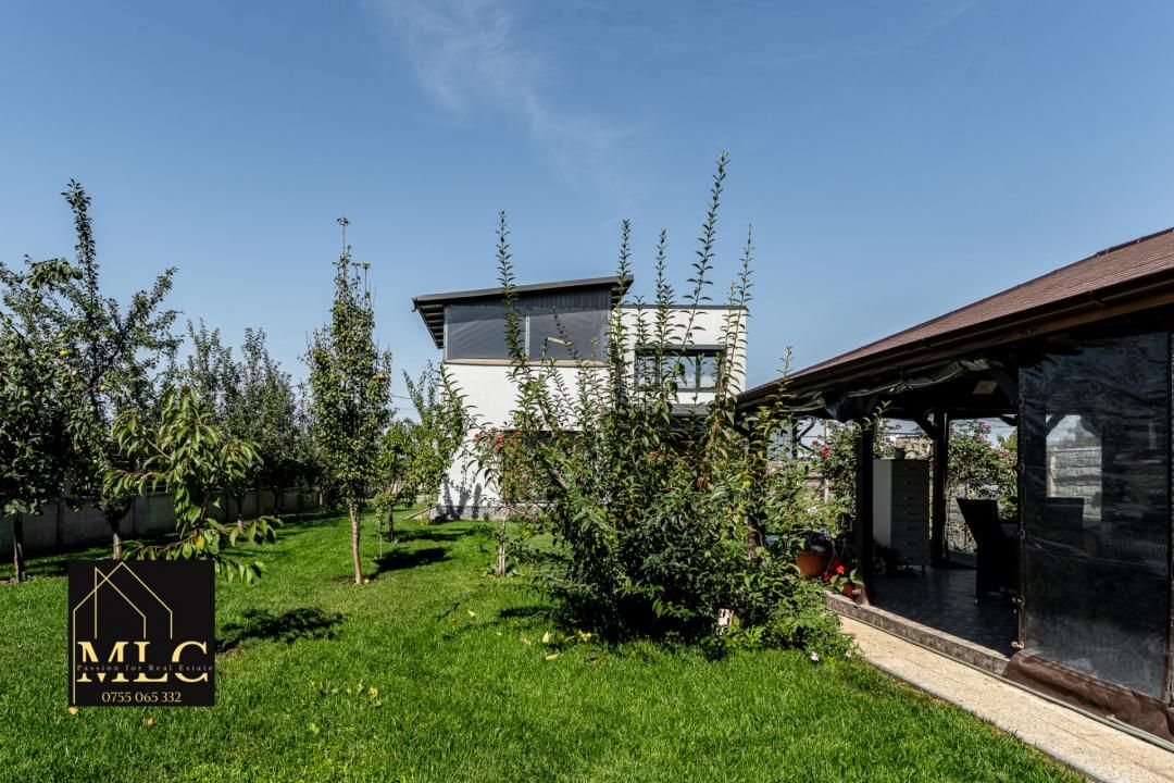 Casă modernă 202 mp utili | Teren 874 mp | Foișor 79 mp | Livadă | Fotovoltaice – fotografia 19 din 20