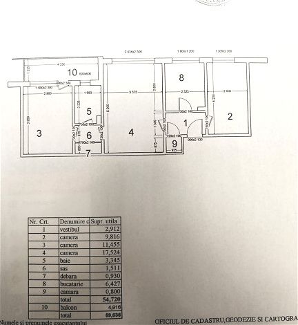 Apartament 3 camere -59,63mp-11 minute de mers pana la Metrou Costin Giorgian – fotografia 21 din 21