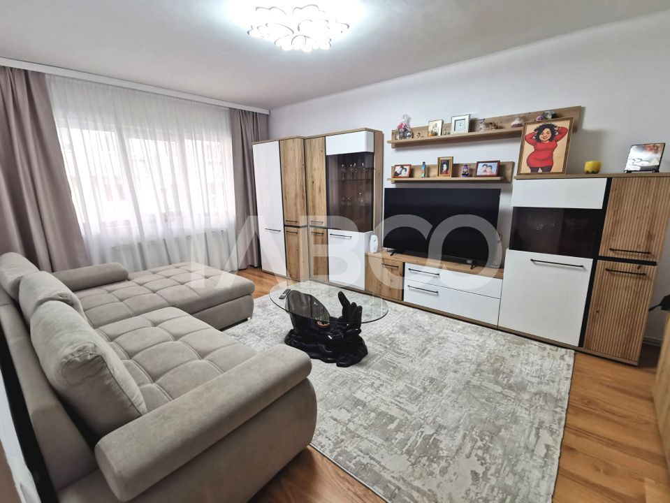 Apartament cu 3 camere decomandate in zona Turnisor din Sibiu – fotografia 1 din 10