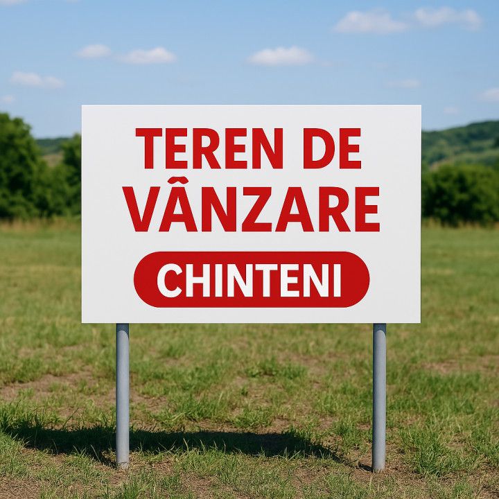 Teren intravilan 1.166 mp, , intrare Chinteni – fotografia 1 din 2