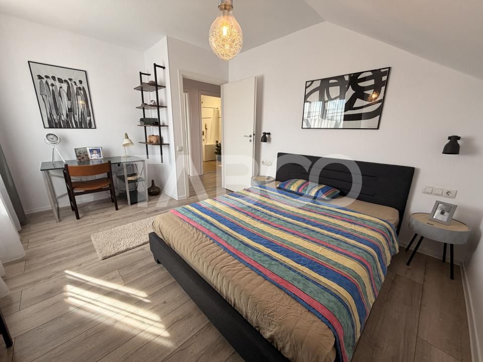 Casa individuala moderna de vanzare cu 5 camere 2 bai teren Sura Mare – fotografia 21 din 28