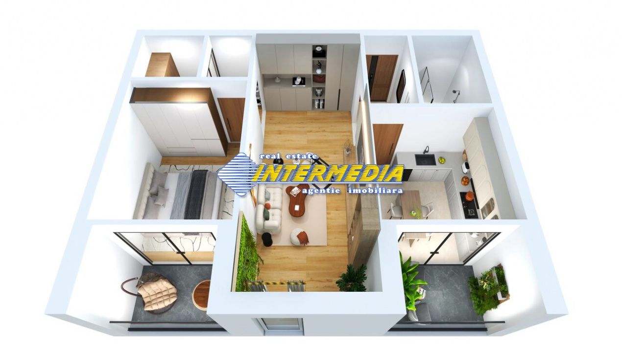 Apartament 2 camere BLOC NOU Cetate Balcon Boxa Clima Parcare Finisat la cheie – fotografia 10 din 15