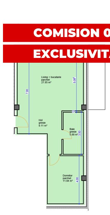 Apartament pe str. Sub Cetate, TVA si finisaje incluse in pret – fotografia 11 din 12
