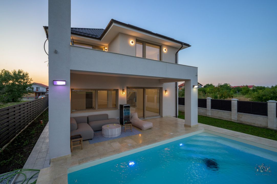 CORBEANCA - OGORULUI, VILA MODERNA 270 MP TOTAL, LOT 1000 MP! – fotografia 3 din 13