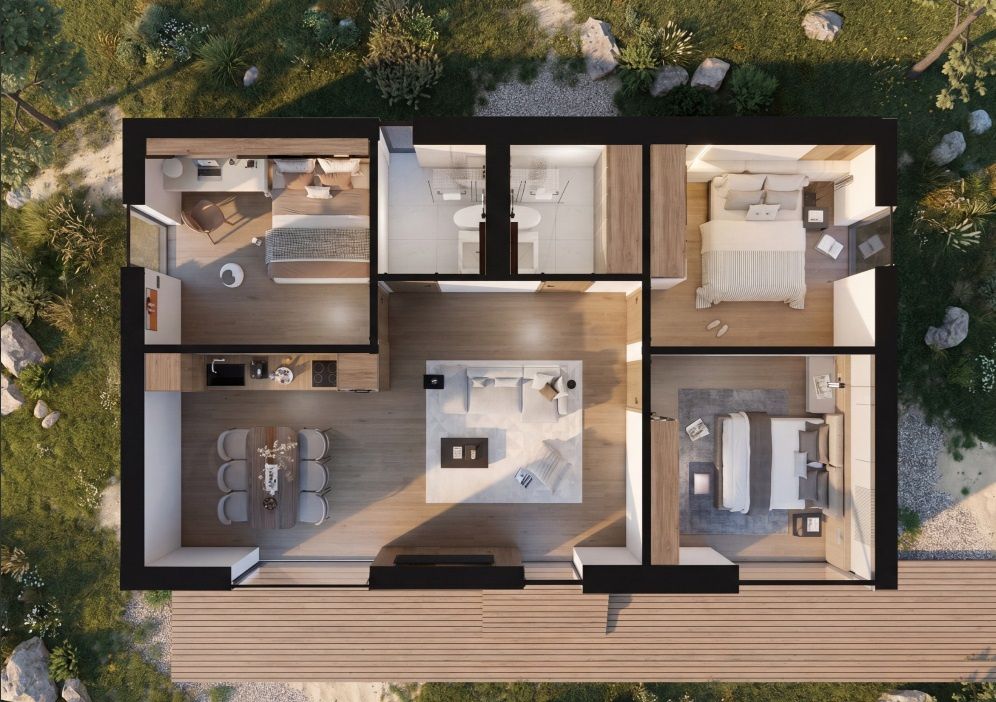 Case Pasive 100mp– La cheie, certificate Passive House – fotografia 8 din 22