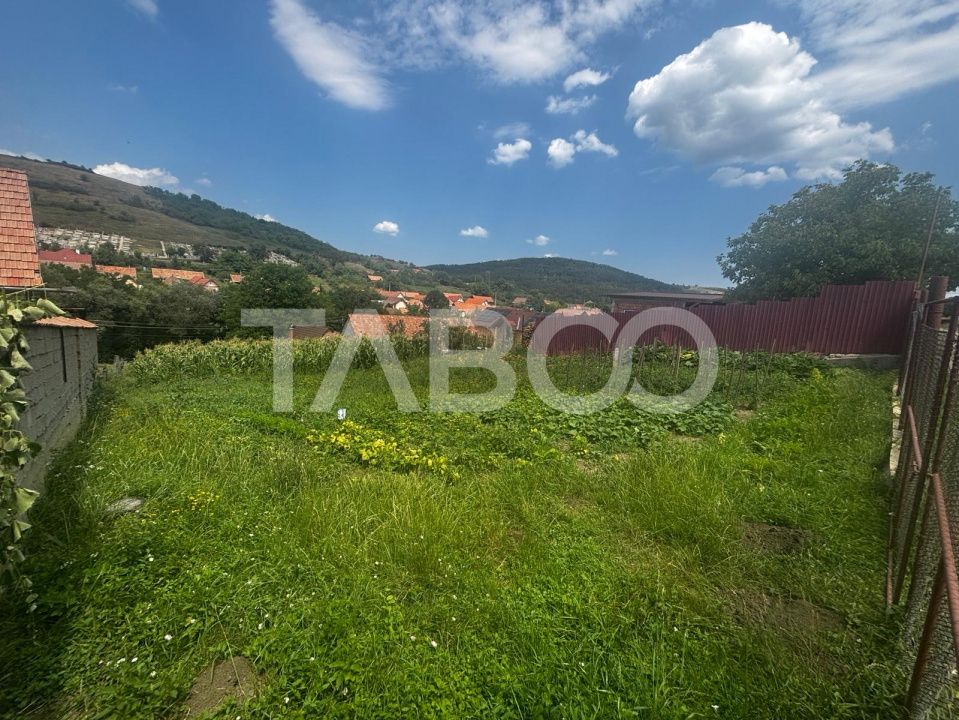 Teren de vanzare intravilan cu utilitati la strada  1116 mp Slimnic – fotografia 1 din 2