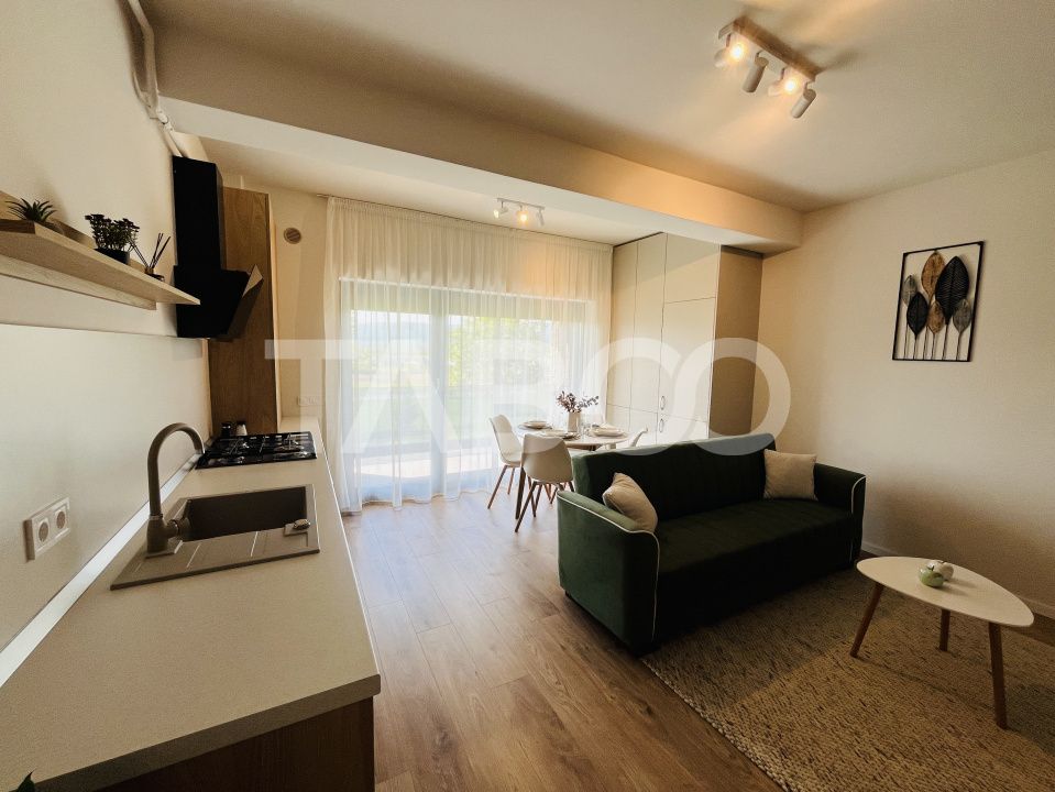Garsoniera 38 mp cu terasa - incalzire in pardosea si aer conditionat – fotografia 4 din 9
