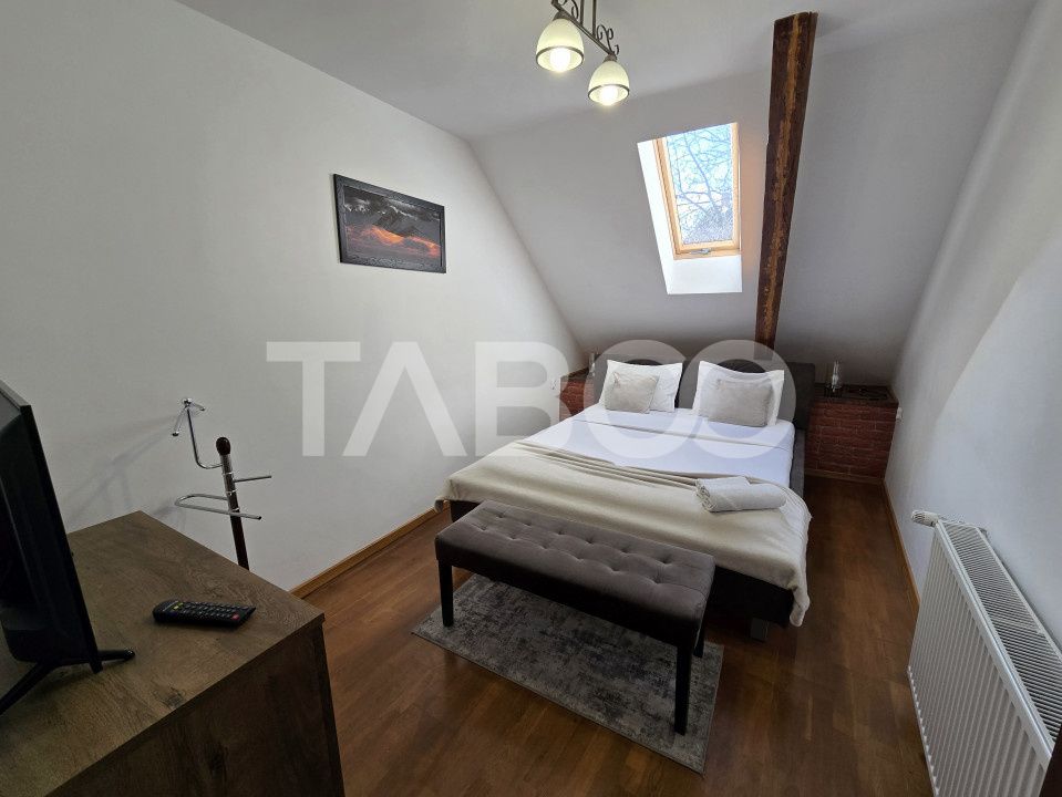 Apartament functional in regim hotelier 4 camere terasa parcare Sibiu – fotografia 9 din 19