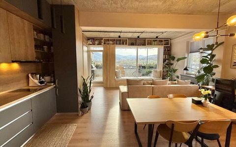 Penthouse cu terasă panoramică și vedere spre Cetatea Cisnădioara – Cisnădie