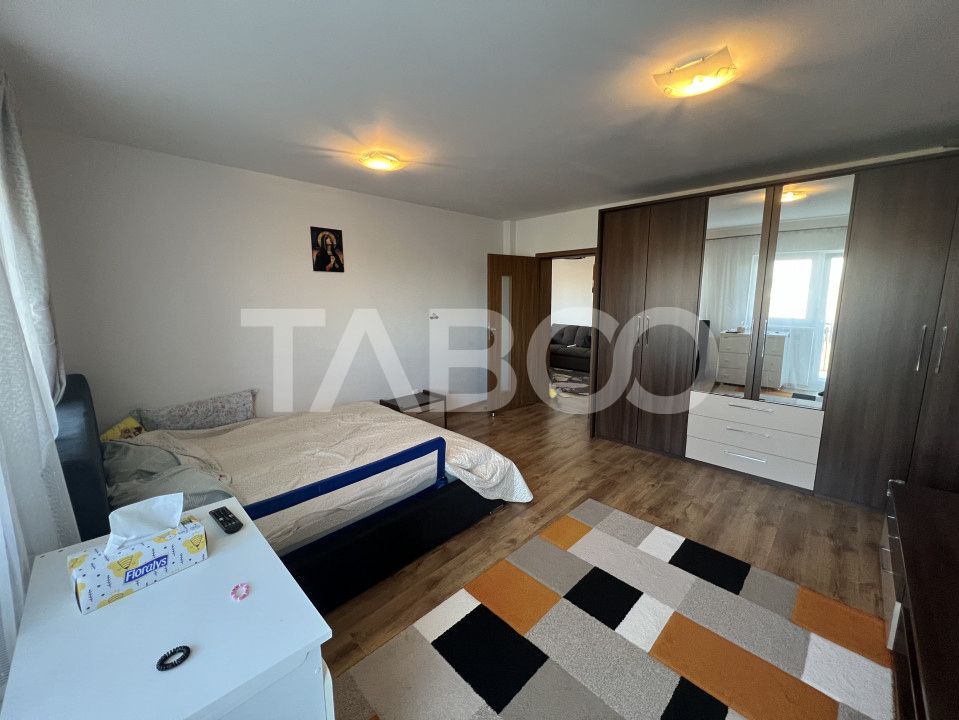 De vanzare apartament 3 camere 2 bai 2 balcoane Turnisor Sibiu – fotografia 8 din 9