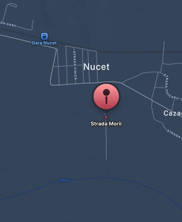 TEREN DE VÂNZARE ÎN NUCET – 2.500 MP – fotografia 1 din 1