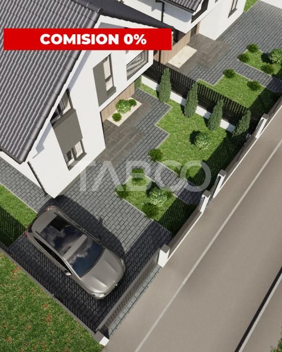 Casa 5 camere 3 bai  curte libera 262 mp terasa 22 mp Sura Mare Sibiu – fotografia 3 din 13