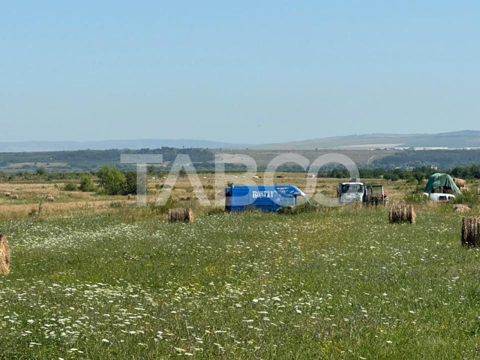 Teren intravilan cu utilitati in apropiere  Comision 0% Poplaca Sibiu – fotografia 4 din 6