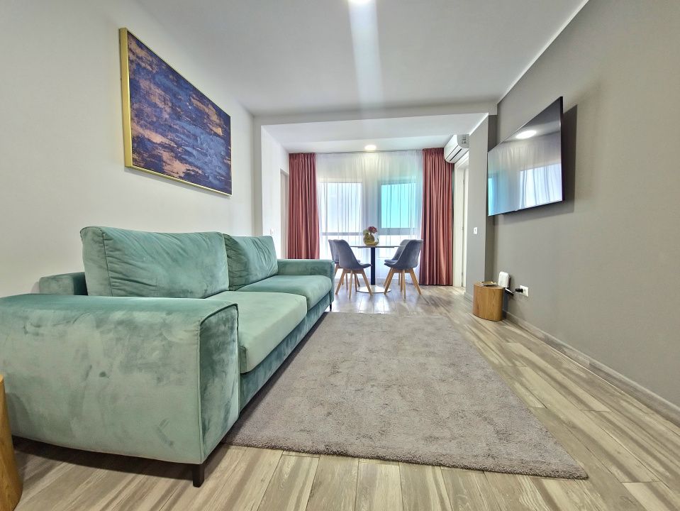 Olimp – 3 camere, 77 mp | etaj 6 | vedere frontală spectaculoasă la mare – fotografia 13 din 15