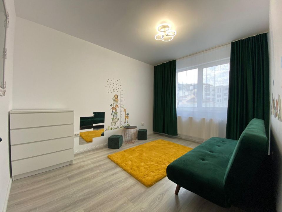 Apartament 3 camere, Floresti, str.Teilor, 2 bai, parcare subterana, terasa – fotografia 7 din 17
