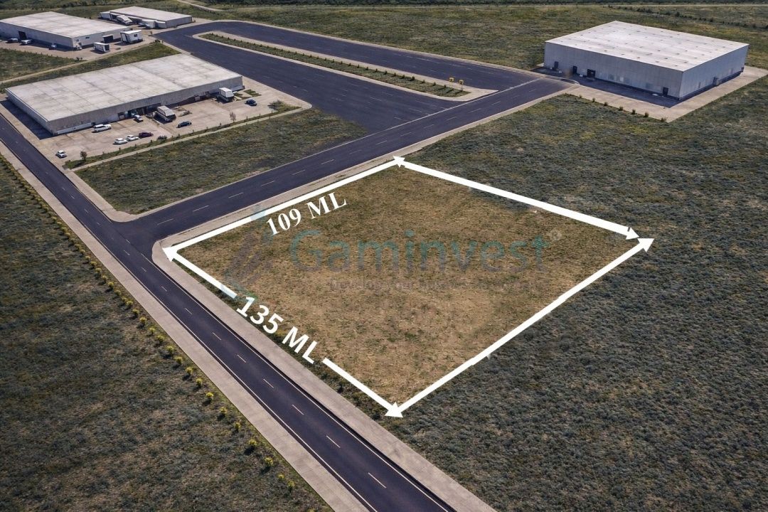 Teren de vanzare, dublu front stradal, Parcul Industrial I Oradea, Bihor – fotografia 1 din 2