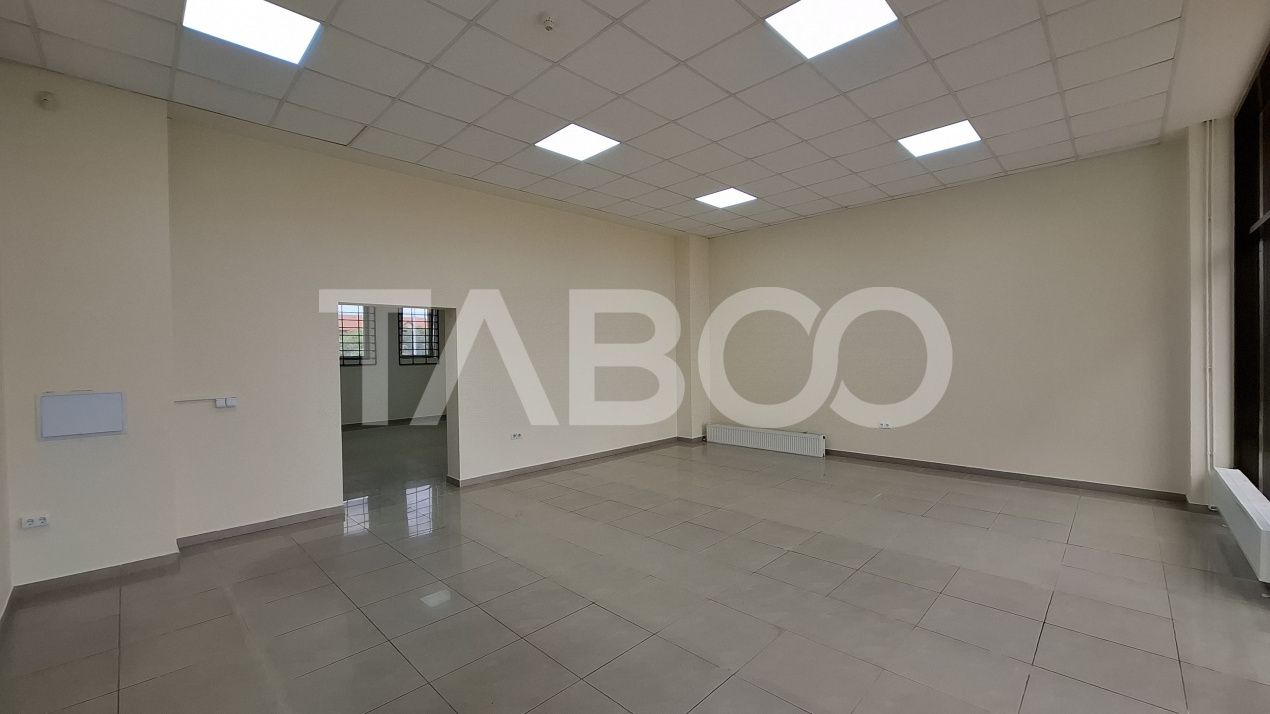 Spatiu comercial cu 2 camere 132 mpu parter cu vad auto Turnisor Sibiu – fotografia 5 din 6